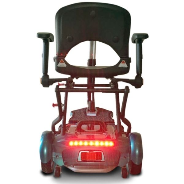 EV Rider Transport Plus Lightweight Easy Folding Mobility Scooter - Long Distance w/ Anti Flat Tires
