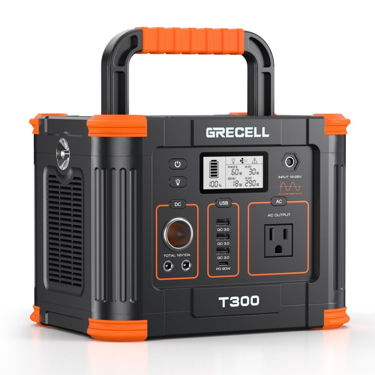 GRECELL Portable Power Station 300W