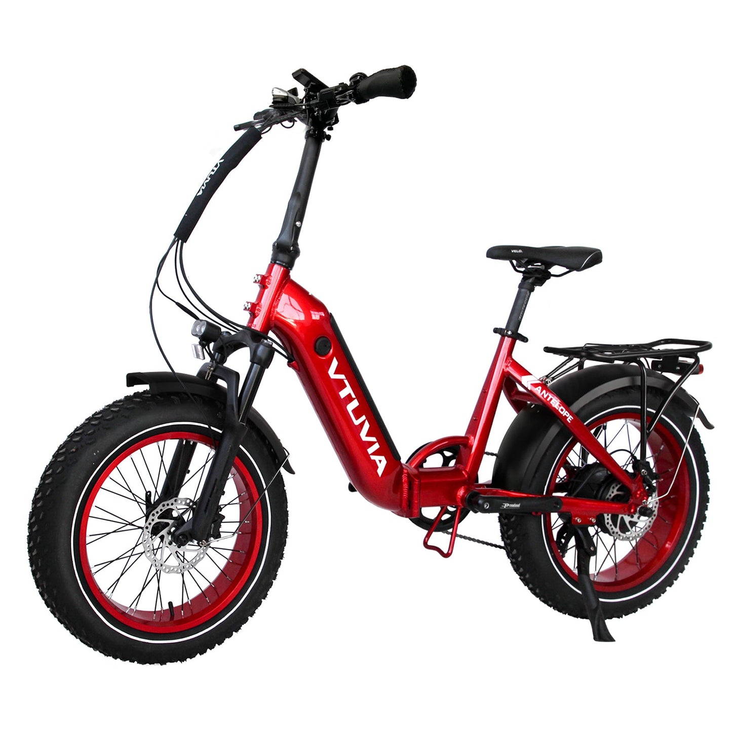 Vtuvia SX20 Antelope Step-Thru Folding Electric Bike - 750W Motor Anti-Puncture Fat Tire