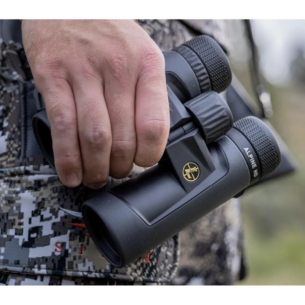 Leupold BX-2 Alpine HD - 8x42mm Binocular Roof Shadow Gray with Harness