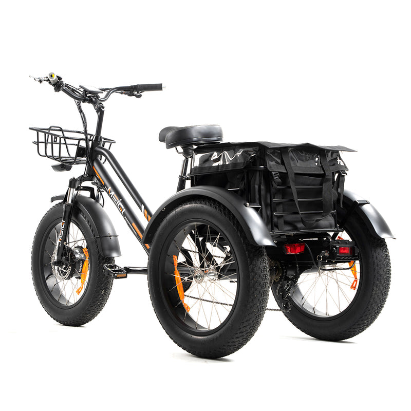 Daywins (DWMEIGI) MG1703 48V 750W Step Thru Electric Fat Tire Trike for Balance and Comfort