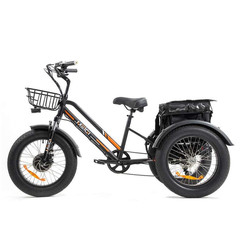 Daywins (DWMEIGI) MG1703 48V 750W Step Thru Electric Fat Tire Trike for Balance and Comfort