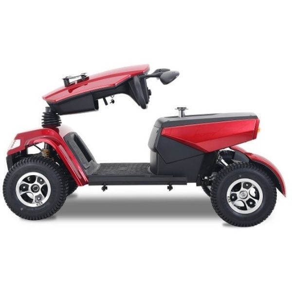 Metro Mobility S800 Heavy Duty Folding All Terrain Mobility Scooter For Seniors - 400Lbs Weight Capacity w/ Full Suspension