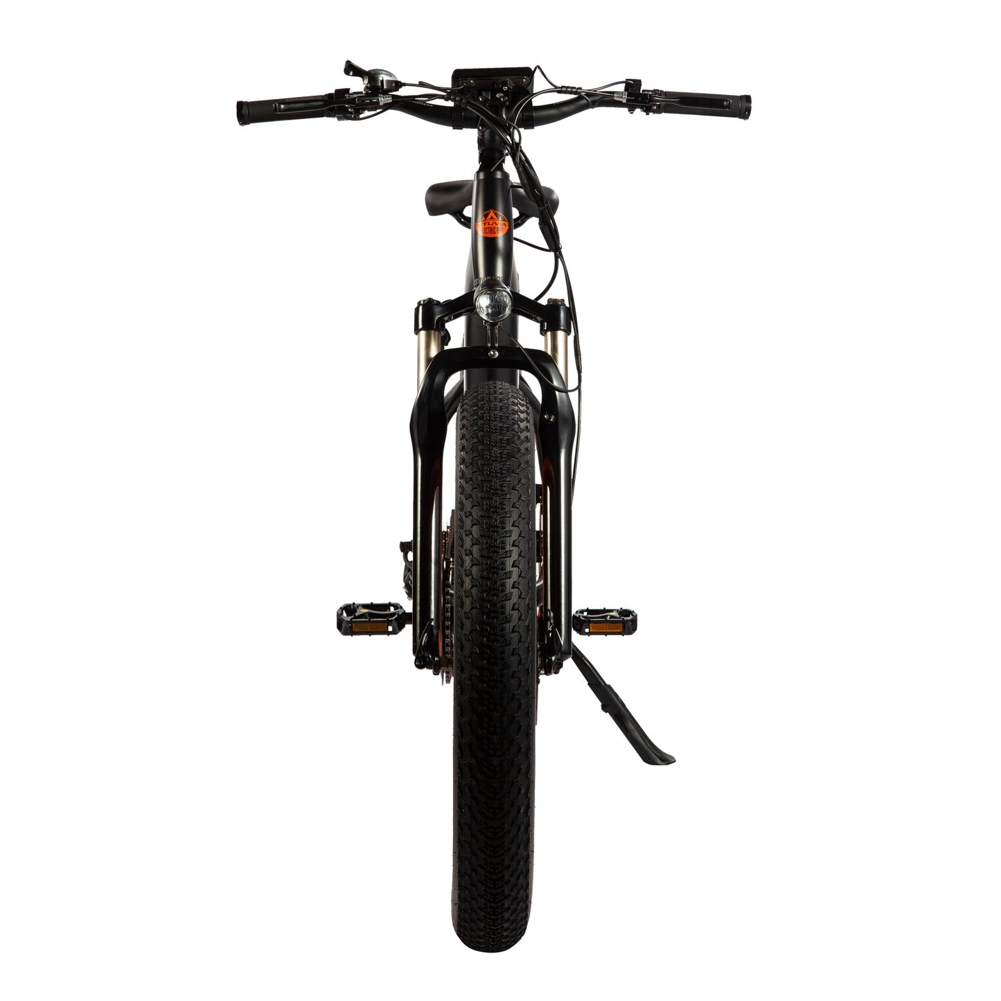 Vtuvia SJ26 Cruiser All Terrain Fat Tire Electric Bike - 750W with Front Suspension Fork
