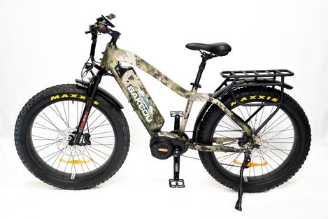 Bakcou Mule Elite Step Through 24" Electric Hunting Bike Bafang Ultra Mid Drive Motor