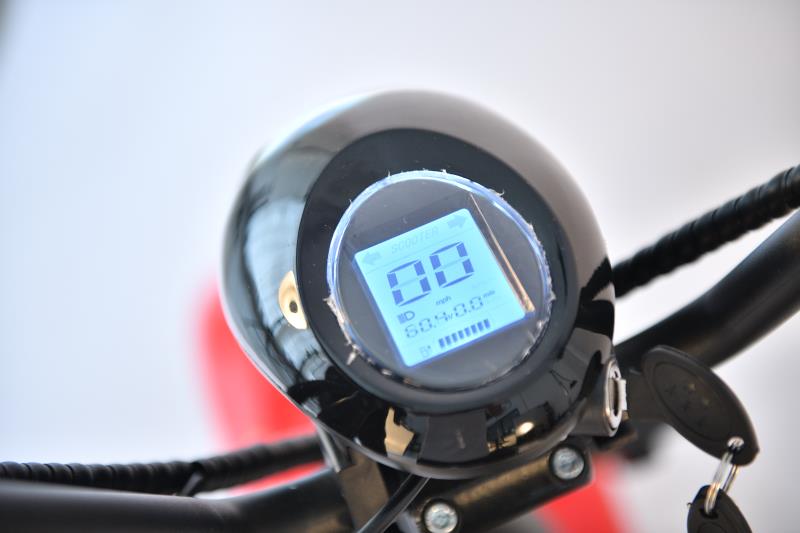 SoverSky X7 2000W 30MPH Fat Tire Two Wheel Golf Scooter