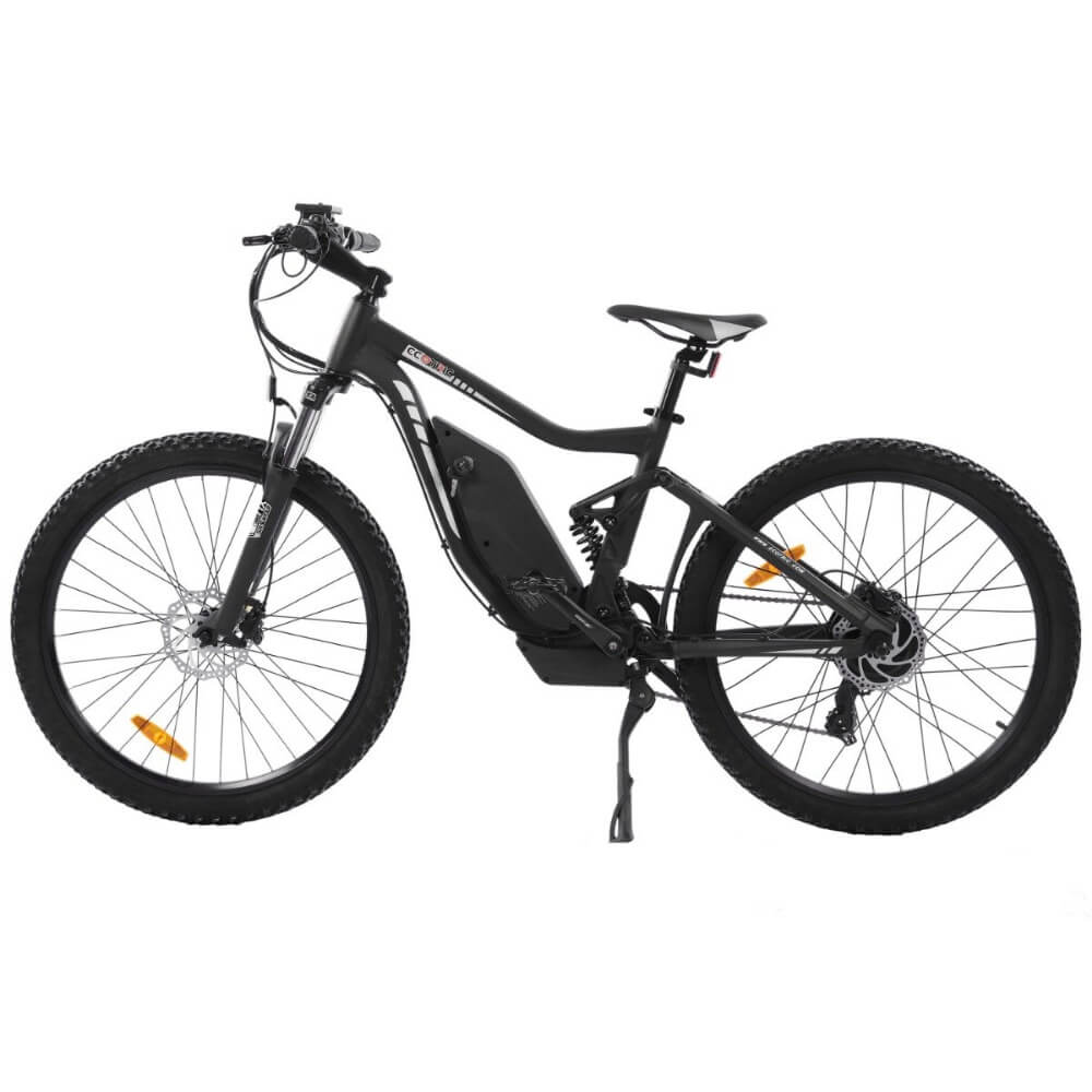 Ecotric Tornado All Terrain Full Suspension Electric Mountain Bike For Maximum Comfort 750W For Outdoor Riding