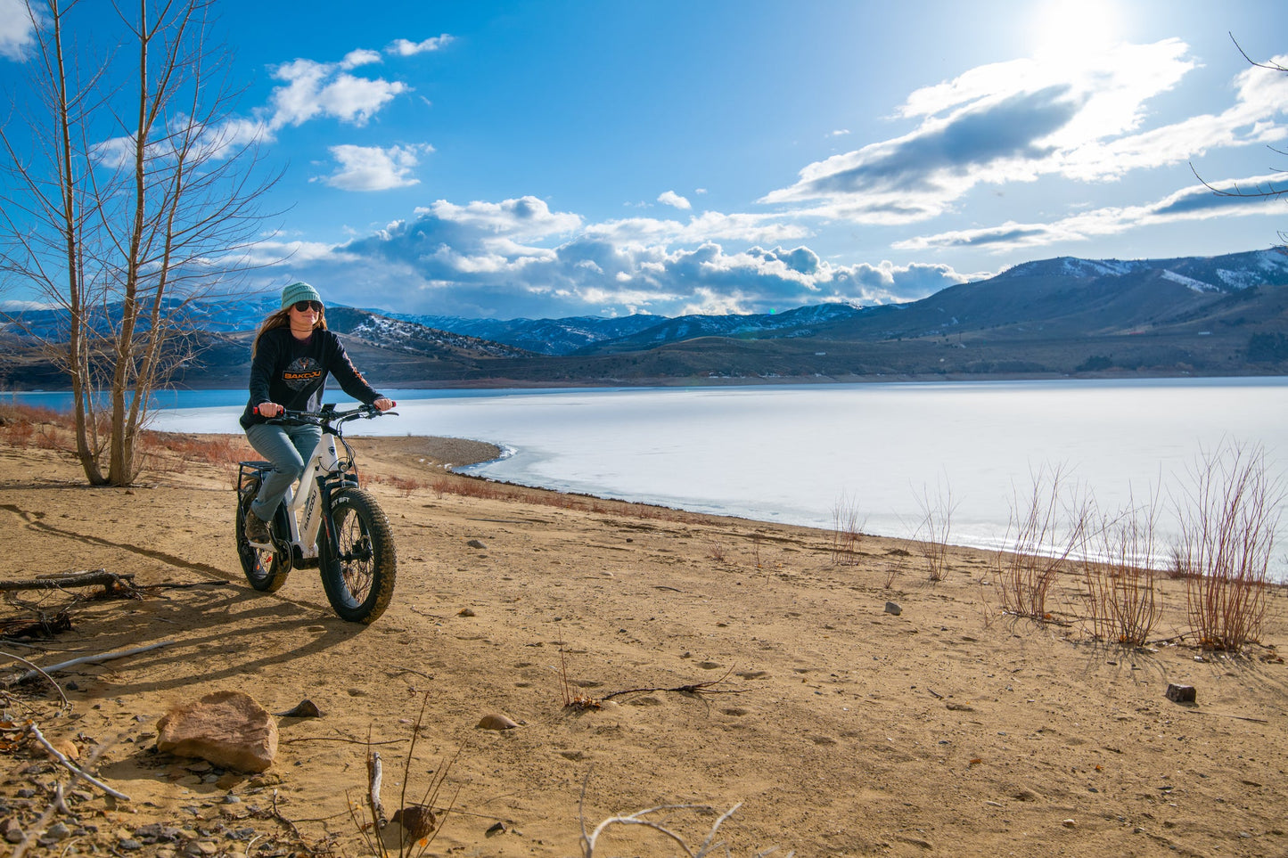 Bakcou Mule Elite Step Through 24" Electric Hunting Bike Bafang Ultra Mid Drive Motor