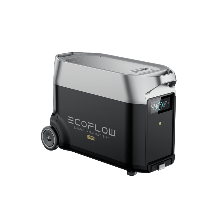 EcoFlow DELTA Pro Smart Extra Battery - Expand DELTA Pro up to 10.8KWh, Fast Charging, Extra Battery for Home Backup, Emergency, RV, Off-Grid