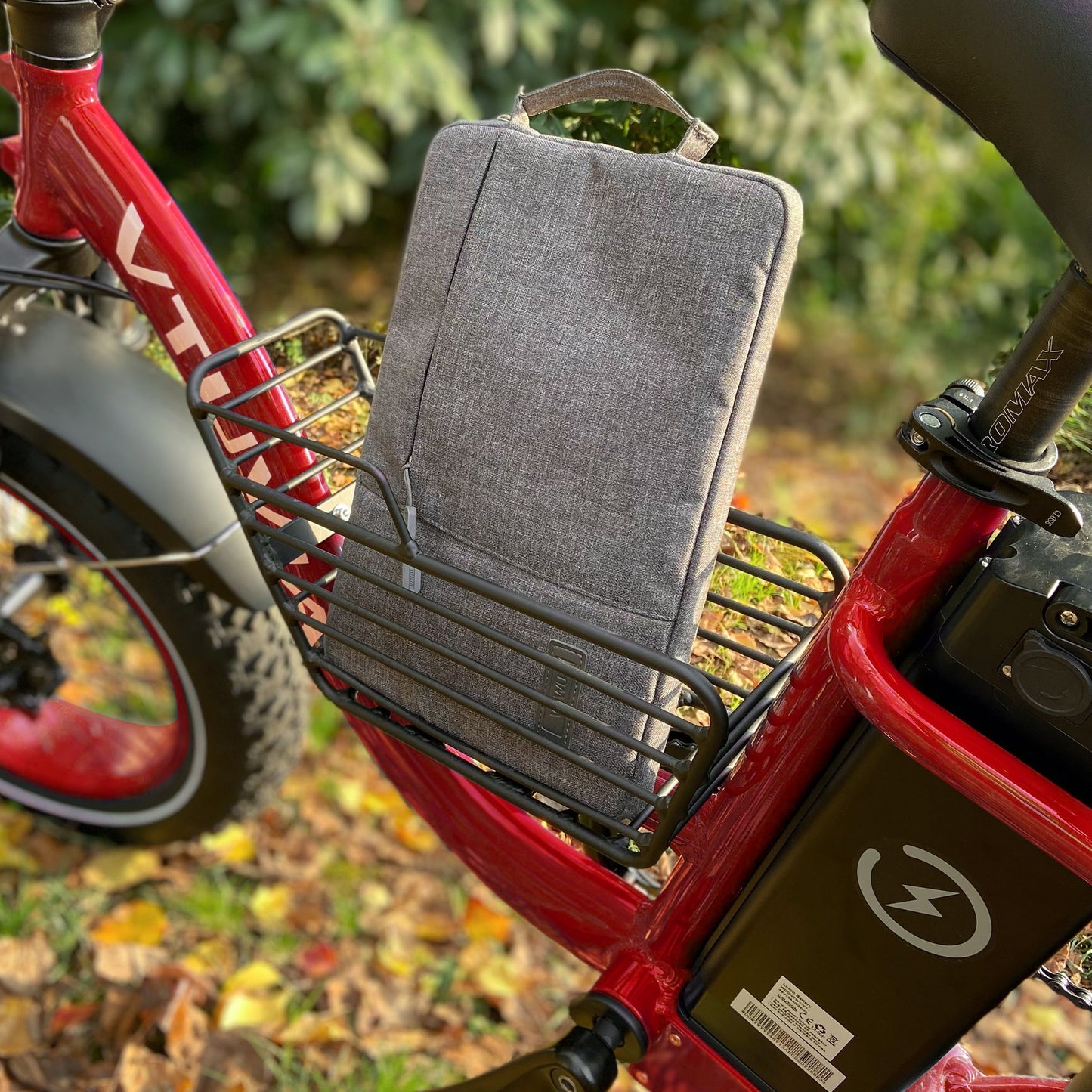Vtuvia Kangaroo Step Thru 20 Inch Fat Tire Electric Bike - 750W with Suspension