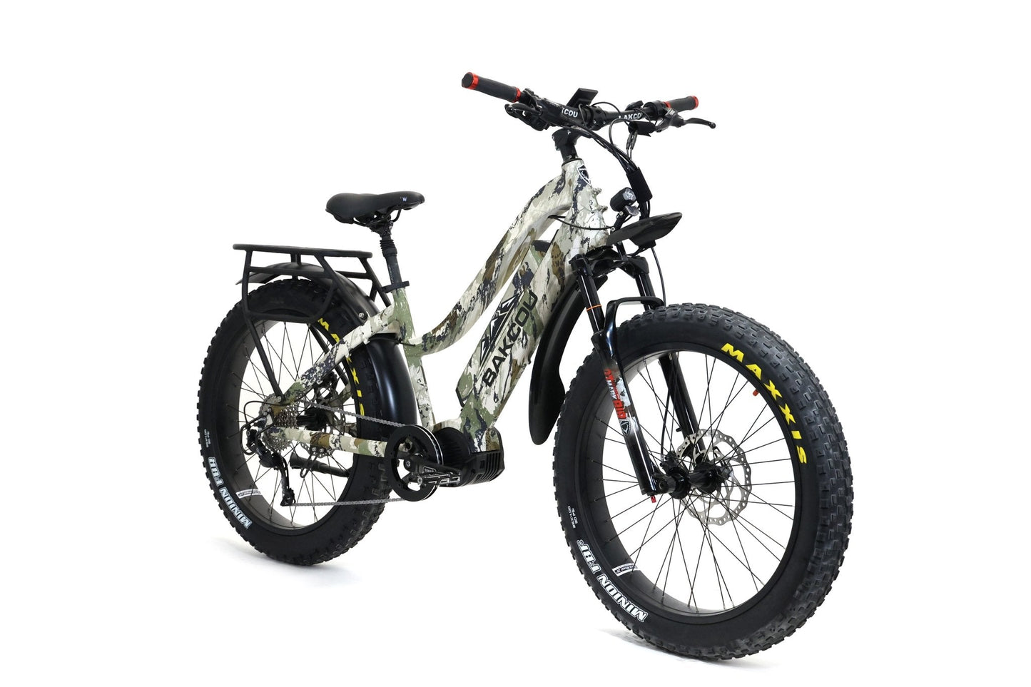 Bakcou Mule Elite Step Through 24" Electric Hunting Bike Bafang Ultra Mid Drive Motor