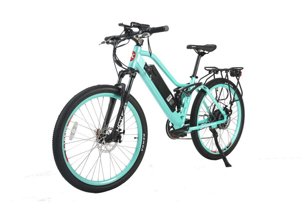 X-Treme Sedona 48 Volt Step-Through Full Suspension Electric Mountain Bicycle