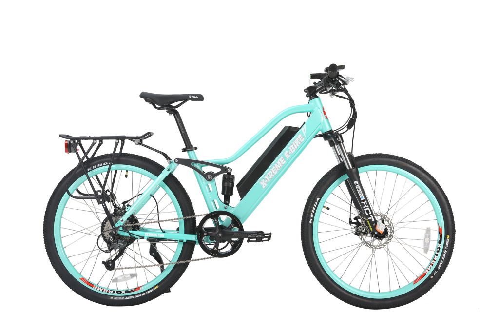 X-Treme Sedona 48 Volt Step-Through Full Suspension Electric Mountain Bicycle
