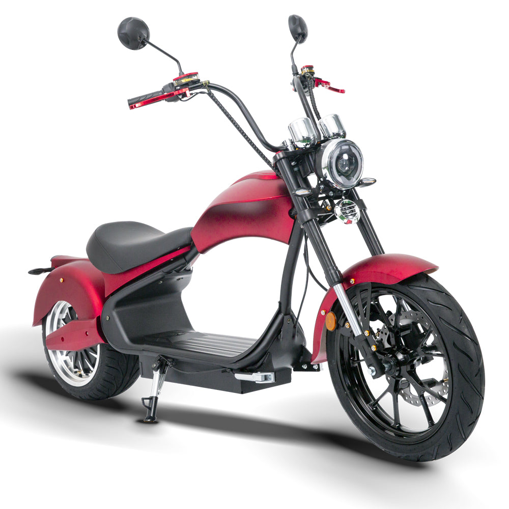 SoverSky MH3 4000W 45MPH Lithium Chopper Electric Motorcycle Scooter