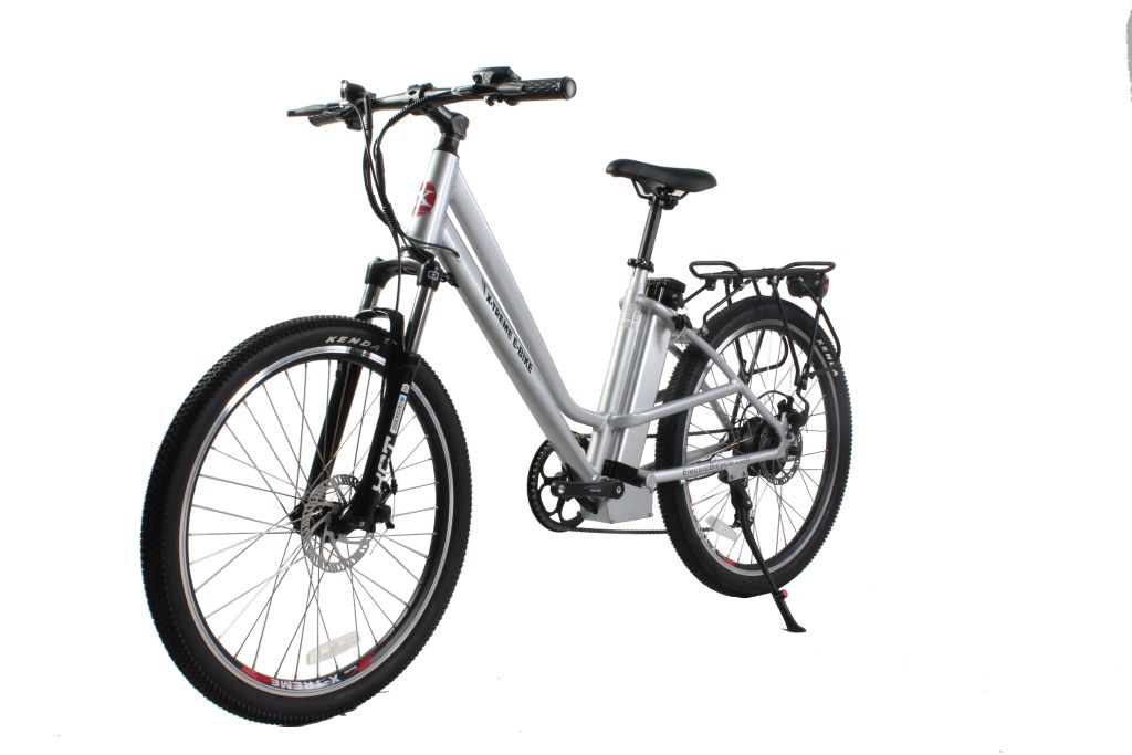 X-Treme Trail Climber Elite 36 Volt 26 Inch Step Thru Electric Mountain Bike