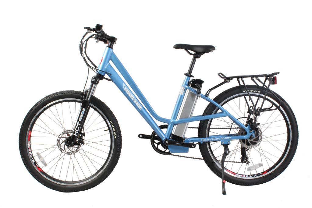 X-Treme Trail Climber Elite 36 Volt 26 Inch Step Thru Electric Mountain Bike