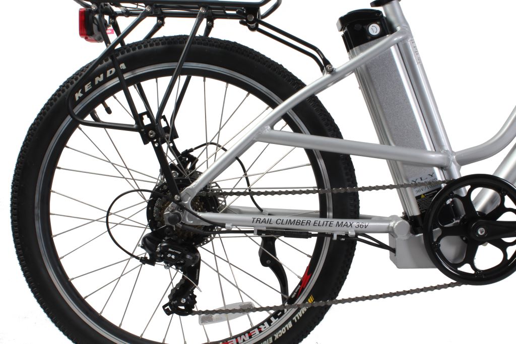 X-Treme Trail Climber Elite 36 Volt 26 Inch Step Thru Electric Mountain Bike