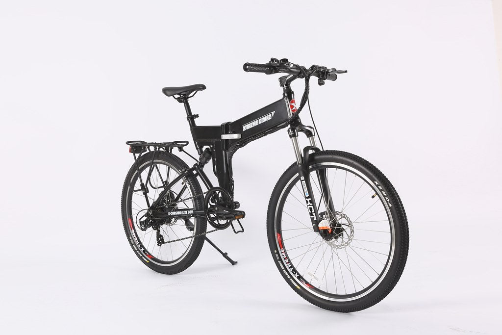 X-Treme X-Cursion Elite Max 36 Volt 26 Inch Electric Folding Mountain Bicycle