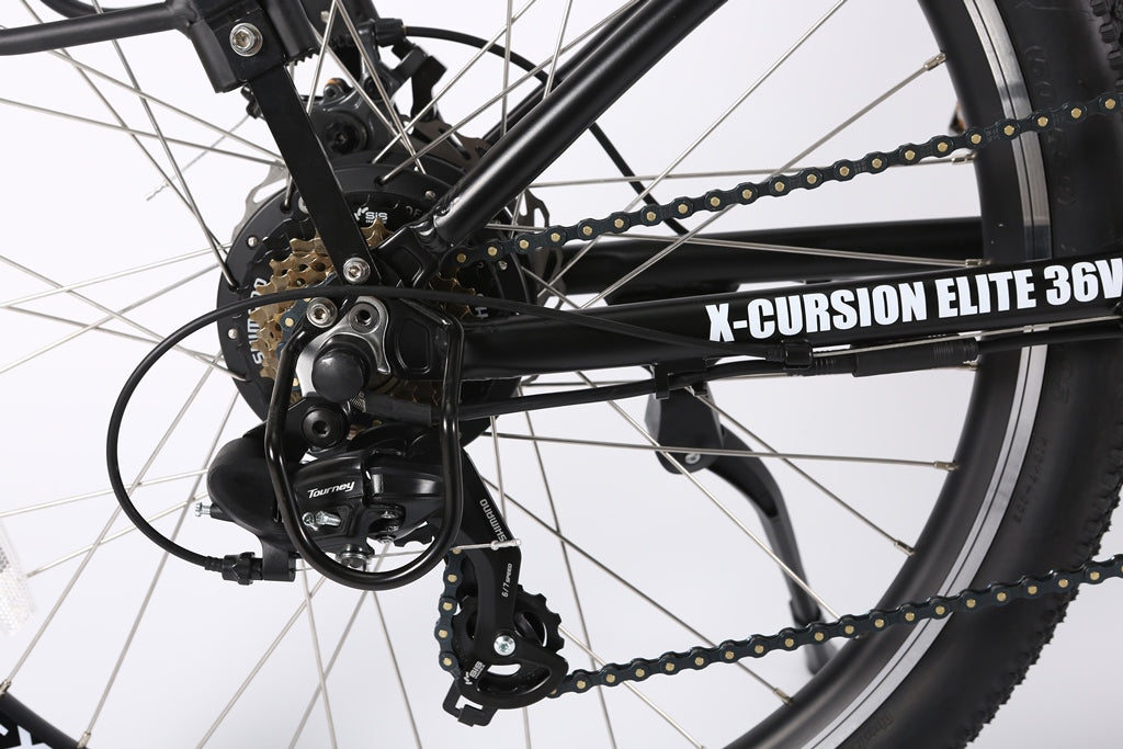 X-Treme X-Cursion Elite Max 36 Volt 26 Inch Electric Folding Mountain Bicycle