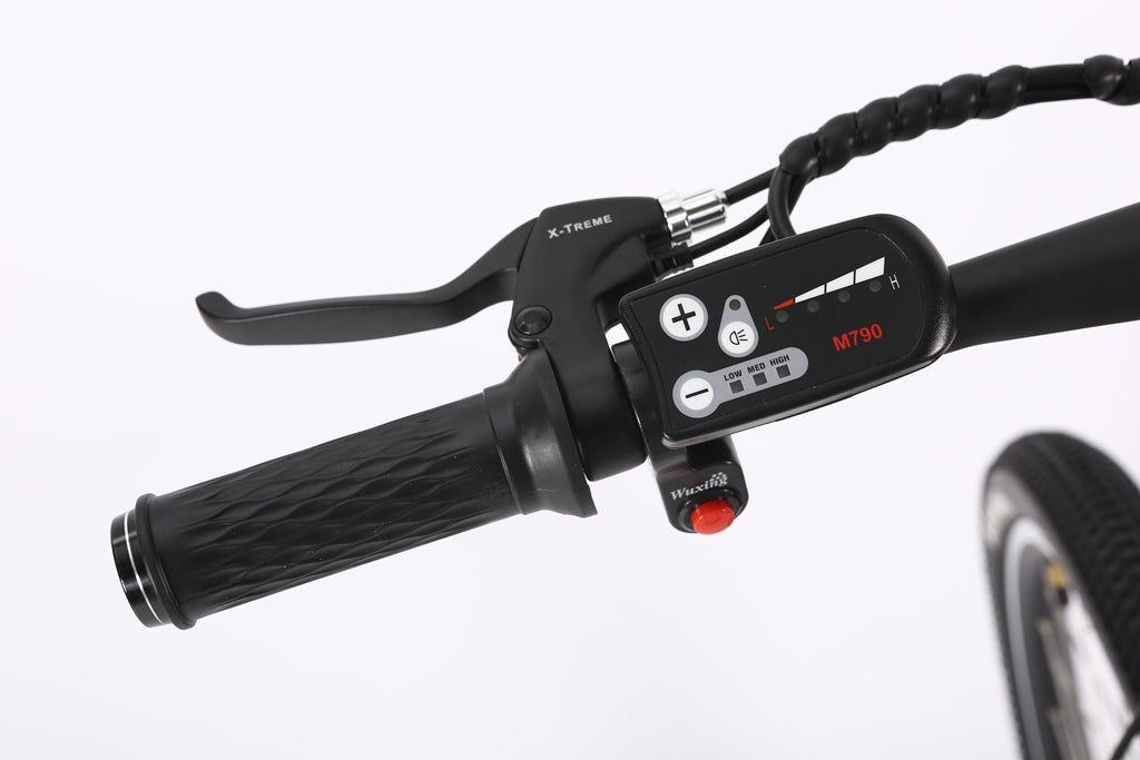X-Treme X-Cursion Elite Max 36 Volt 26 Inch Electric Folding Mountain Bicycle