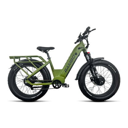 Rambo Krusader 3.0 All Wheel Drive - 2x 500Watt Motors (1000Watt) Electric Hunting Bike