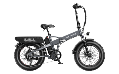 HeyBike Mars 2.0 - Folding 20" x 4" Fat Tire Electric Bike, w/ Front Suspension