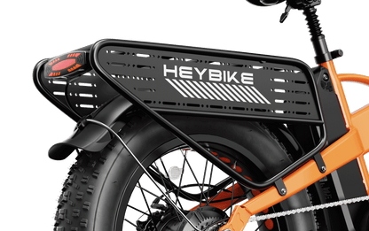 HeyBike Mars 2.0 - Folding 20" x 4" Fat Tire Electric Bike, w/ Front Suspension