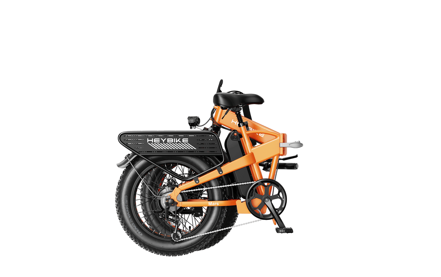 HeyBike Mars 2.0 - Folding 20" x 4" Fat Tire Electric Bike, w/ Front Suspension