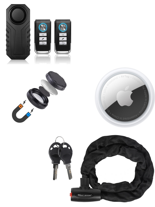 Let's Ebike Anti Theft Protection Bundle™ - 4 Layers of Theft Protection