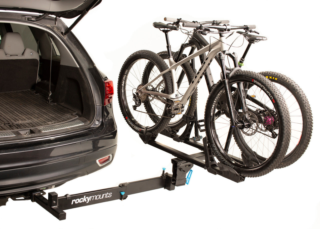 Rocky Mounts BackStage 2-Bike Rack - Supports Up To 5" Wide Tires and 60 lbs Per Bike