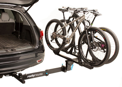 Rocky Mounts BackStage 2-Bike Rack - Supports Up To 5" Wide Tires and 60 lbs Per Bike