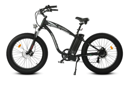 Ecotric Hammer Vintage Style Fat Tire Cruiser, Dual Seat Suspension For Max Comfort - 750W Motor For Powerful Retro Riders