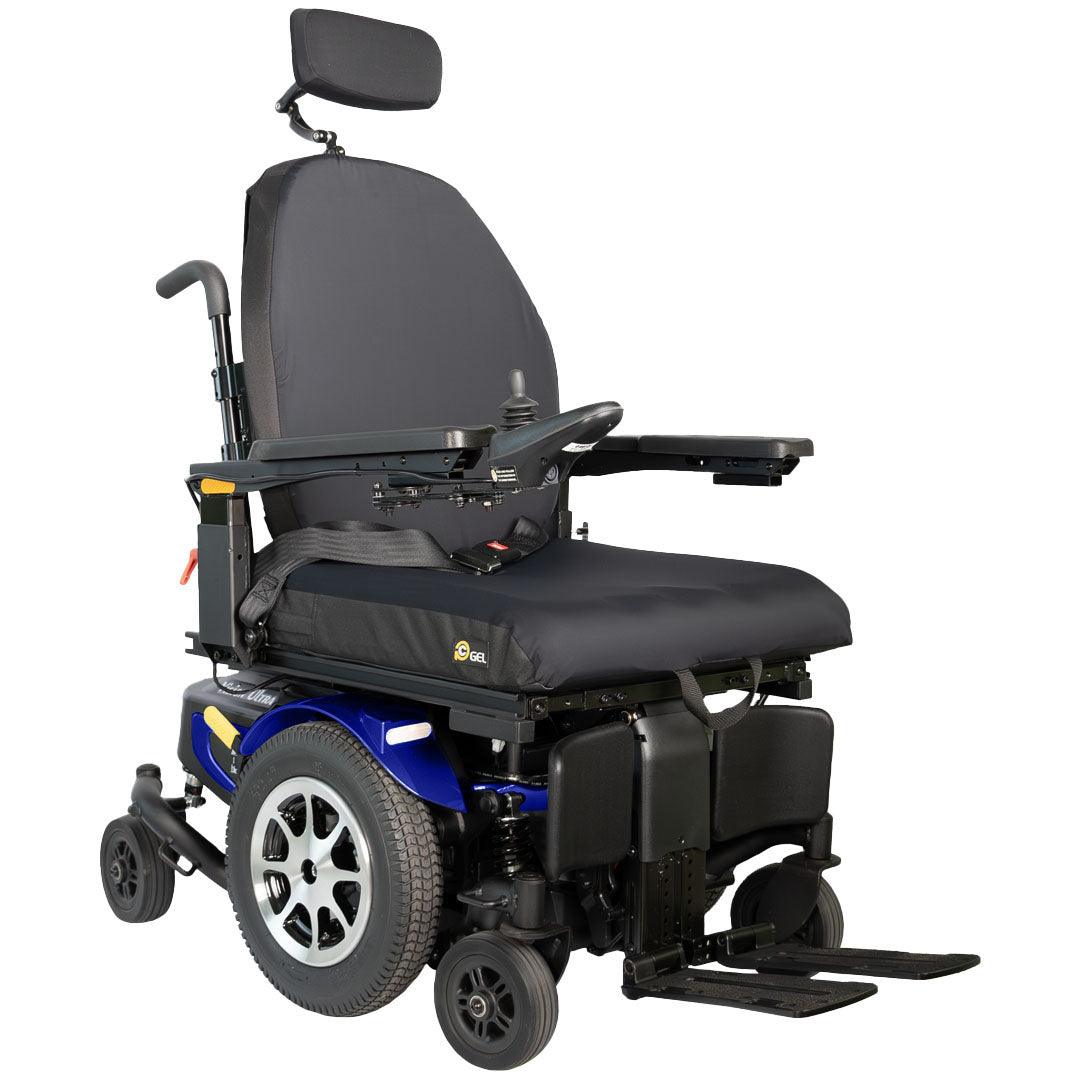 Merits P325 Vision Ultra - Full Suspension Power Wheelchair For Comfort Ride - 300lbs Weight Capacity