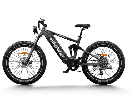Himiway Cobra D7 Electric Bike 1000W All Terrain Super Fat Tires and Full Suspension Off-Road Hunting