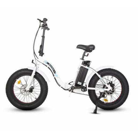 Ecotric Dolphin Long Distance Step Thru Folding Fat Tire Electric Bike w/ 500W