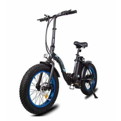 Ecotric Dolphin Long Distance Step Thru Portable Folding Fat Tire For Max Comfort Electric Bike  w/ 500W Brushless Motor for Long Lifespan - Leisure, Commuter, Trail Riders