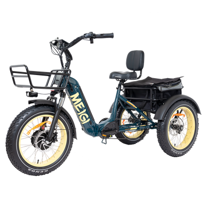 Dwmeigi MG2301- Silverado HD Fat Tire Electric Tricycle
