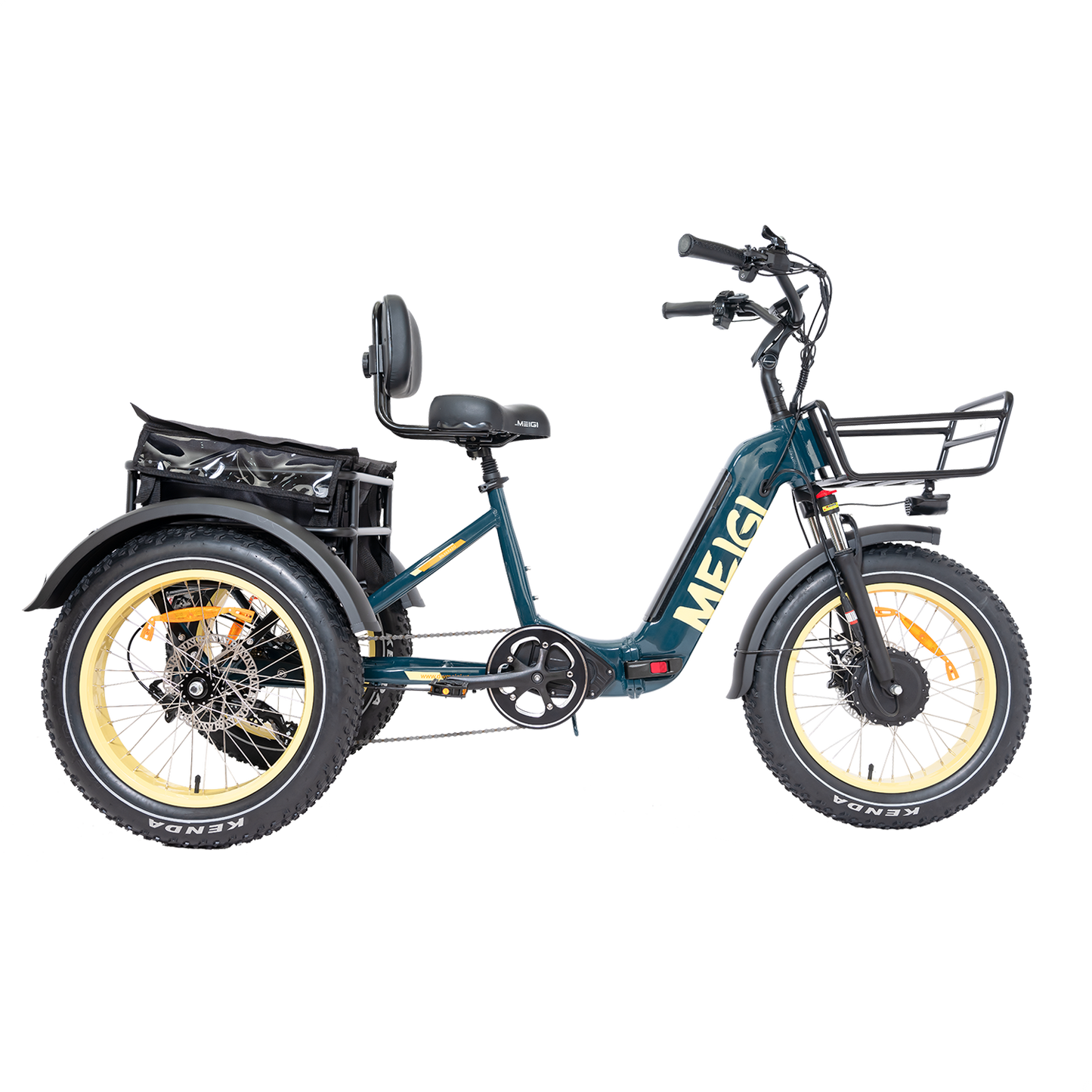 Dwmeigi MG2301- Silverado HD Fat Tire Electric Tricycle