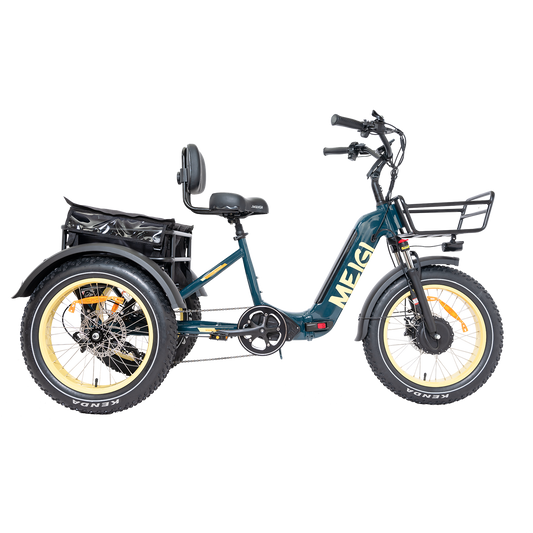 Dwmeigi MG2301- Silverado HD Fat Tire Electric Tricycle