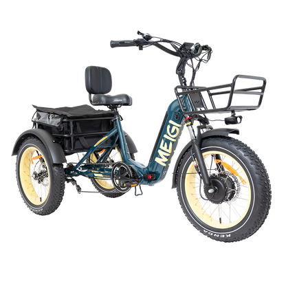 Dwmeigi MG2301- Silverado HD Fat Tire Electric Tricycle