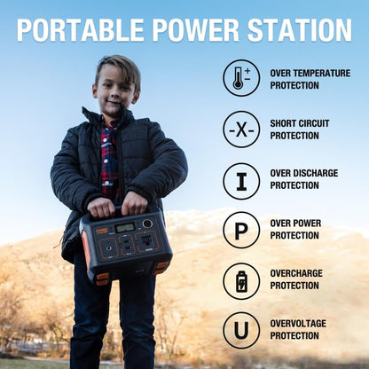 Jackery Explorer 290 Portable Power Station - For Outdoors, Camping, Travel, Home Use