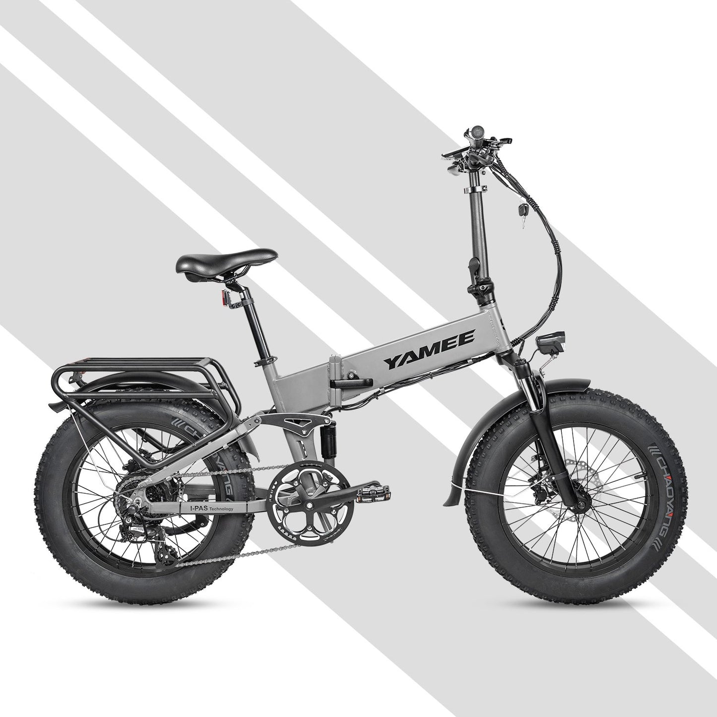 Yamee Fat Bear Plus 500W Motor 48V 11.6AH Battery Foldable Fat Tire Electric Bike