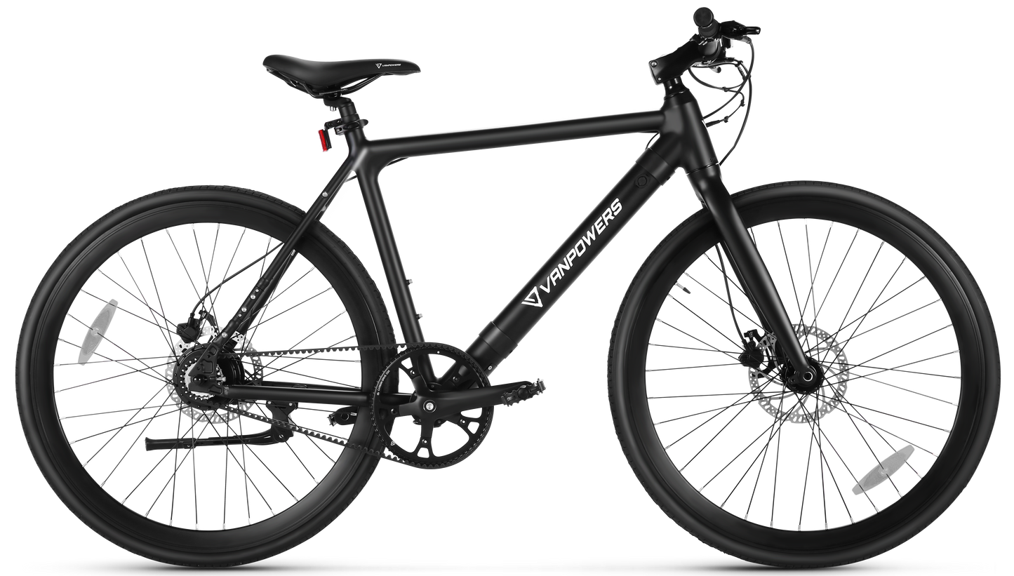 VanPowers Commuter Long Distance Electric Bike - Up to 50 Miles Per Charge