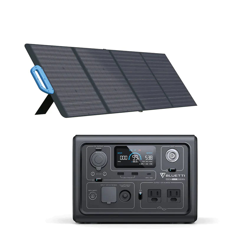 BLUETTI EB3A Portable Power Station | 600W (1200W Surge)