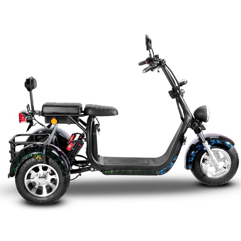SoverSky T7.1 2000W 25PMH 20AH/40AH Electric Mobility Adult Trike
