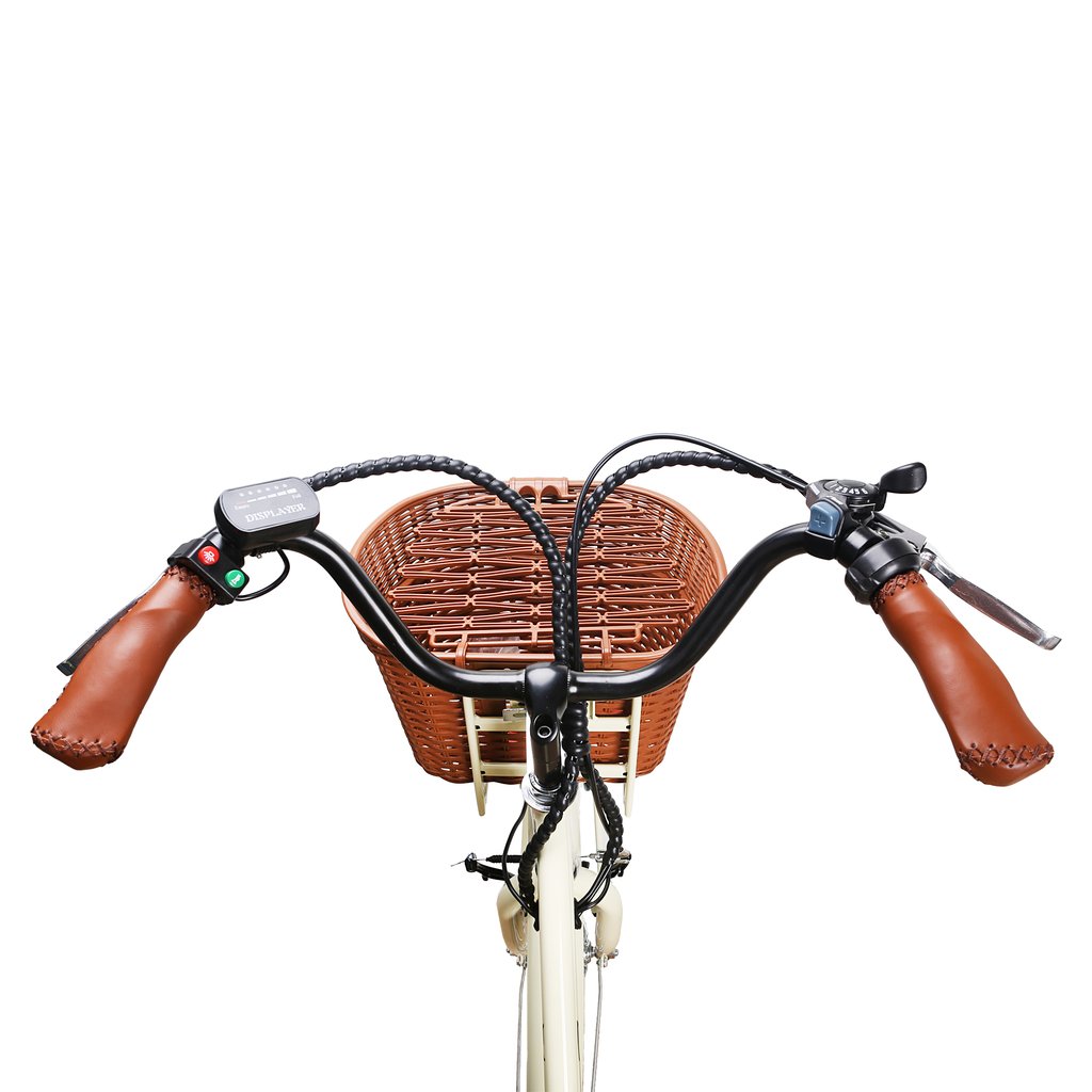 Nakto Classic City Step Thru Electric Bicycle 250W 26" White