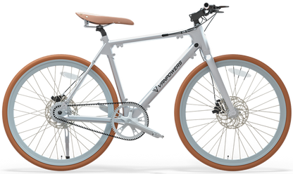 Vanpowers City Vanture Off Road Long Distance Electric Bike - For Rugged Terrain, Up to 50 Miles Per Charge