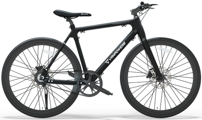 Vanpowers City Vanture Off Road Long Distance Electric Bike - For Rugged Terrain, Up to 50 Miles Per Charge