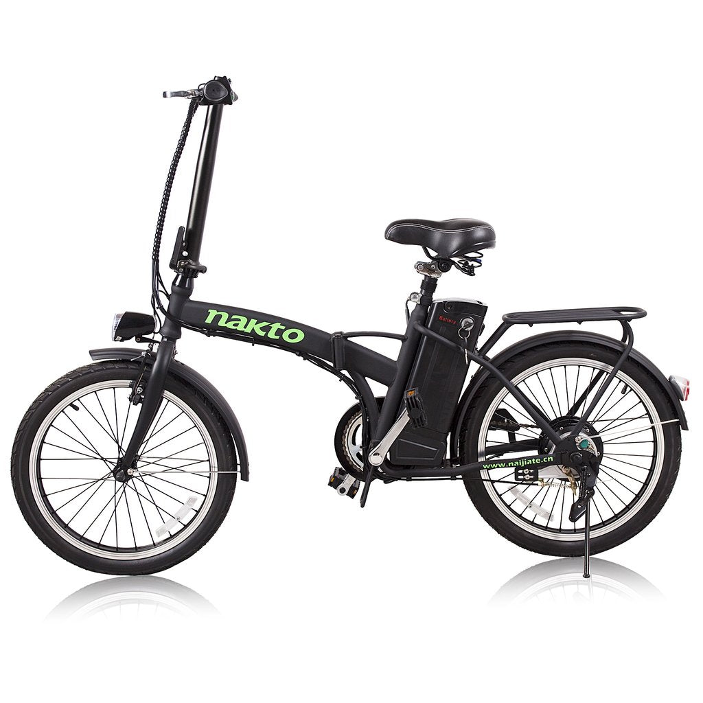 Nakto Fashion Electric Bicycle Folding 36V 250W Rear Hub  20"