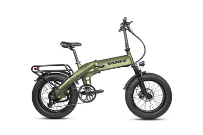 Yamee XL 750W Motor 48V 14.5AH Battery Foldable Fat Tire Terrain Electric Bike